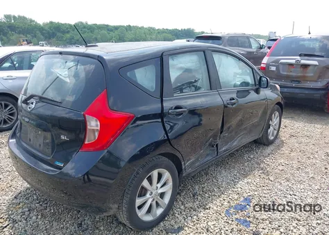 2014 Nissan Versa Note S (Sr)/S Plus/Sv z USA, uszkodzony, nr VIN 3N1CE2CP7EL393768